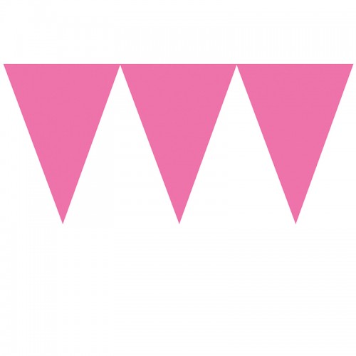 Bandeirolas Rosa Forte